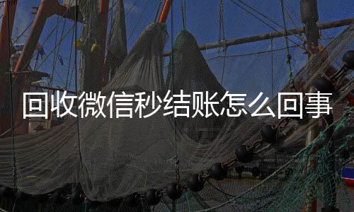 回收微信秒结账怎收vx号么回事（微信回收高价秒结等三天）