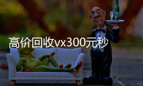 高价回收vx30高价回收vx300元秒结0元秒结（出售账号的交易平台）